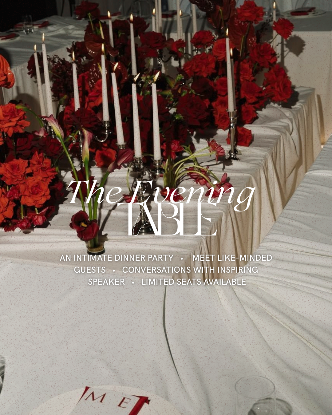 The Evening Table 31 october | Open